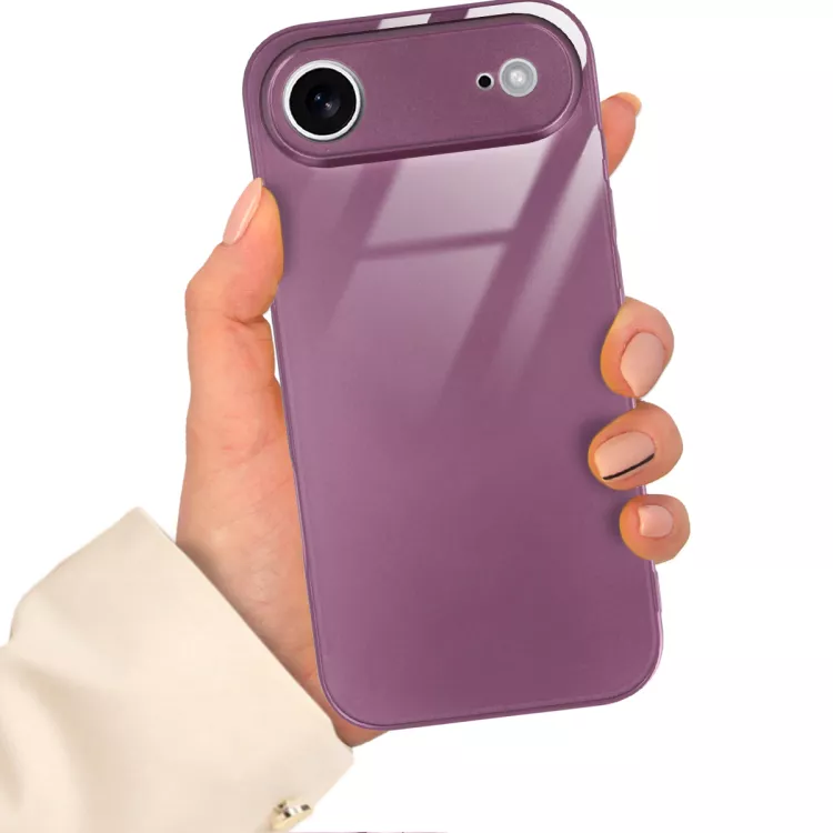 ETUI PINK CASE GLASS APPLE IPHONE 17 AIR ST_COL122