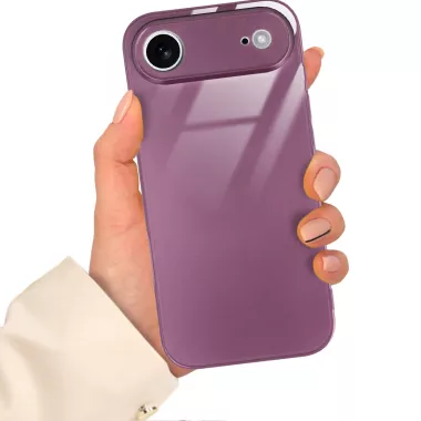 ETUI PINK CASE GLASS APPLE IPHONE 17 AIR ST_COL122