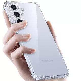 ETUI ANTISHOCK DO SAMSUNG GALAXY S25 FE Transparentny Top Ochronne