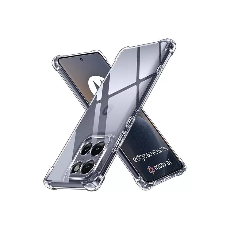 ETUI ANTISHOCK DO MOTOROLA EDGE 60 FUSION Transparentny Top Ochronne ETUI ANTISHOCK DO MOTOROLA EDGE 60 FUSION Transparentny Top Ochronne