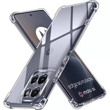 ETUI ANTISHOCK DO MOTOROLA EDGE 60 FUSION Transparentny Top Ochronne