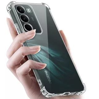 ETUI ANTISHOCK DO REALME C71 4G Transparentny Top Ochronne