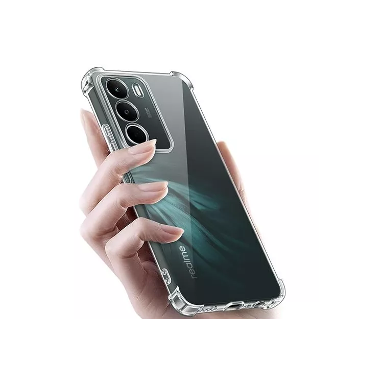 ETUI ANTISHOCK DO REALME C71 4G Transparentny Top Ochronne