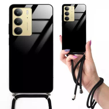 ETUI CROSS GLAM NA TELEFON REALME C75 BLACK