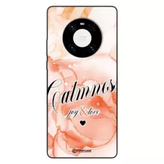 Etui Black Case Glass Marble Elegance do HUAWEI MATE 40  Marmurkowe