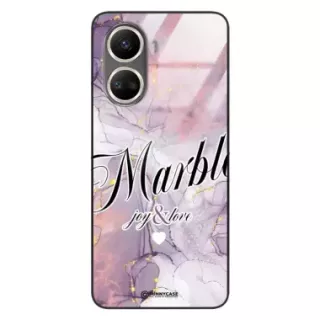 Etui Black Case Glass Marble Elegance do HUAWEI NOVA 10 SE Marmurkowe