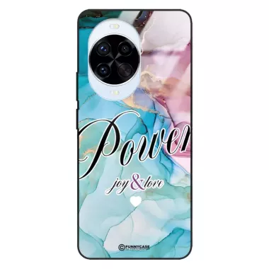 Etui Black Case Glass Marble Elegance do HUAWEI NOVA 14 PRO 5G Marmurkowe