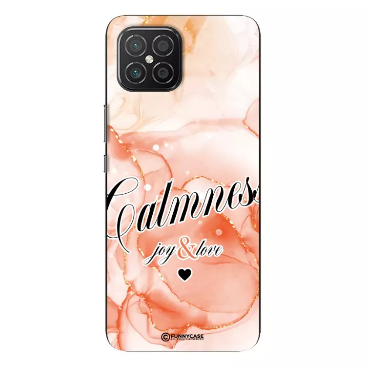 Etui Black Case Glass Marble Elegance do HUAWEI NOVA 8 SE Marmurkowe
