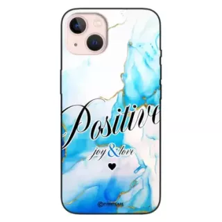 Etui Black Case Glass Marble Elegance do APPLE IPHONE 13 Marmurkowe