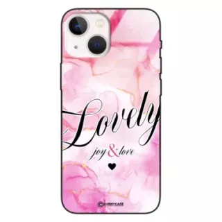 Etui Black Case Glass Marble Elegance do APPLE IPHONE 13 MINI Marmurkowe