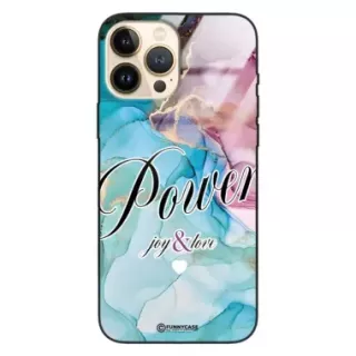 Etui Black Case Glass Marble Elegance do APPLE IPHONE 13 PRO MAX Marmurkowe