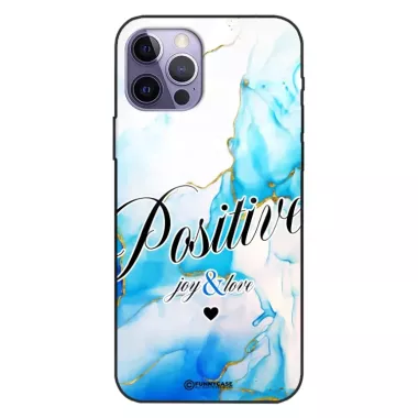 Etui Black Case Glass Marble Elegance do APPLE IPHONE 14 PRO Marmurkowe