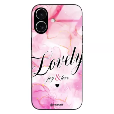 Etui Black Case Glass Marble Elegance do APPLE IPHONE 17 Marmurkowe