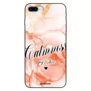 Etui Black Case Glass Marble Elegance do APPLE IPHONE 7 PLUS Marmurkowe