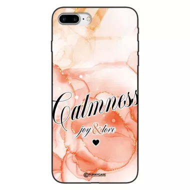 Etui Black Case Glass Marble Elegance do APPLE IPHONE 7 PLUS Marmurkowe