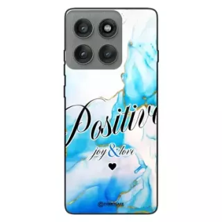 Etui Black Case Glass Marble Elegance do MOTOROLA EDGE 60 PRO 5G Marmurkowe