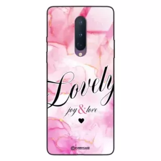 Etui Black Case Glass Marble Elegance do ONEPLUS 8 Marmurkowe