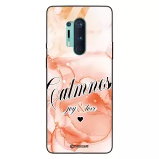 Etui Black Case Glass Marble Elegance do ONEPLUS 8 PRO Marmurkowe
