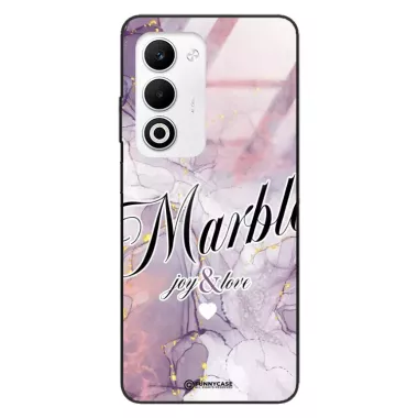 Etui Black Case Glass Marble Elegance do OPPO A5 5G Marmurkowe