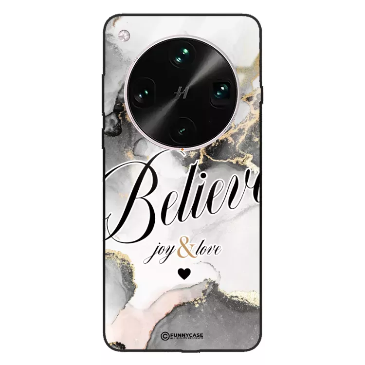 Etui Black Case Glass Marble Elegance do OPPO FIND X8 ULTRA 5G Marmurkowe