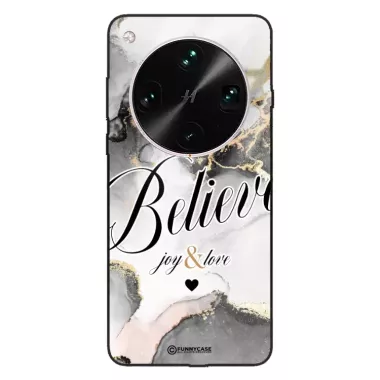 Etui Black Case Glass Marble Elegance do OPPO FIND X8 ULTRA 5G Marmurkowe