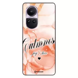 Etui Black Case Glass Marble Elegance do OPPO RENO 10 PRO Marmurkowe