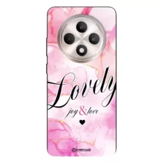 Etui Black Case Glass Marble Elegance do OPPO RENO 12F 5G Marmurkowe