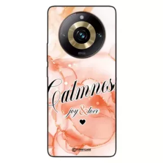 Etui Black Case Glass Marble Elegance do REALME 11 PRO PLUS Marmurkowe