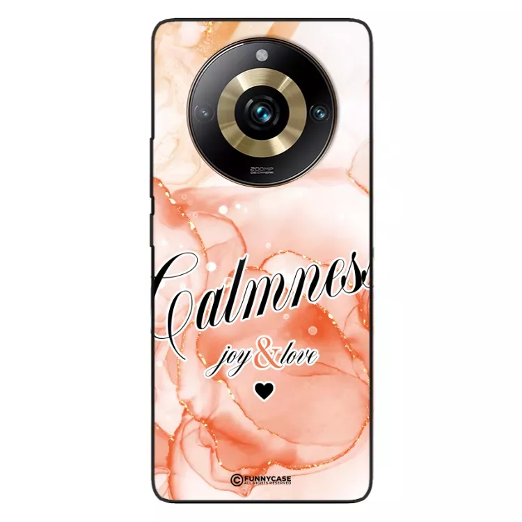 Etui Black Case Glass Marble Elegance do REALME 11 PRO PLUS Marmurkowe