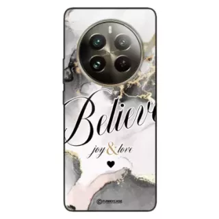 Etui Black Case Glass Marble Elegance do REALME 12 PRO PLUS Marmurkowe