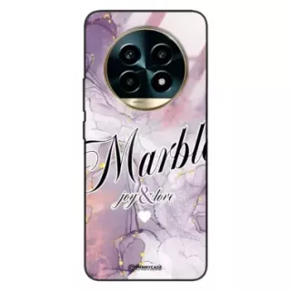 Etui Black Case Glass Marble Elegance do REALME 13 PRO 5G Marmurkowe