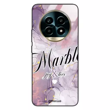 Etui Black Case Glass Marble Elegance do REALME 13 PRO 5G Marmurkowe