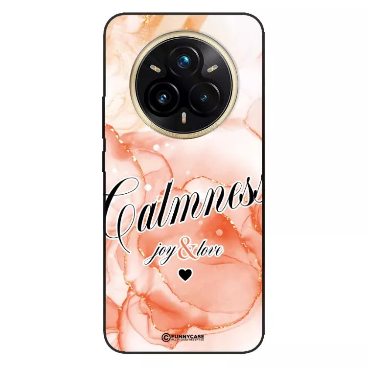 Etui Black Case Glass Marble Elegance do REALME 14 PRO PLUS 5G Marmurkowe