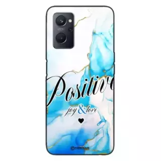 Etui Black Case Glass Marble Elegance do REALME 9i Marmurkowe