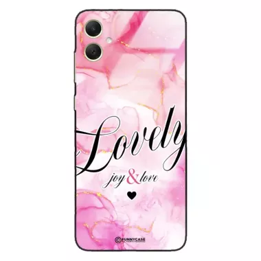 Etui Black Case Glass Marble Elegance do SAMSUNG A05 4G Marmurkowe