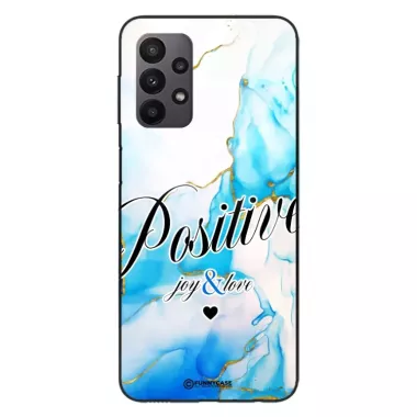 Etui Black Case Glass Marble Elegance do SAMSUNG A23 5G Marmurkowe