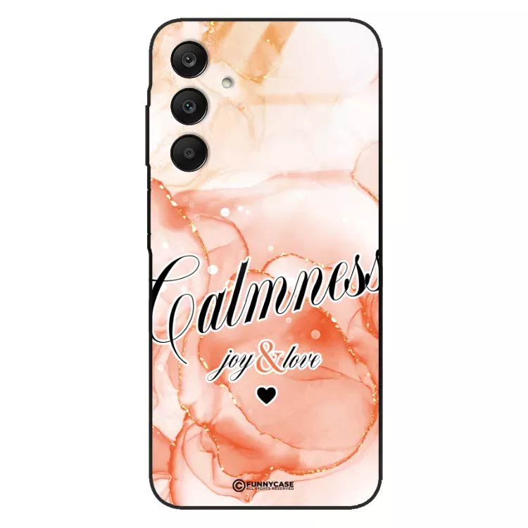 Etui Black Case Glass Marble Elegance do SAMSUNG A25 5G Marmurkowe