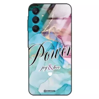 Etui Black Case Glass Marble Elegance do SAMSUNG A26 5G Marmurkowe