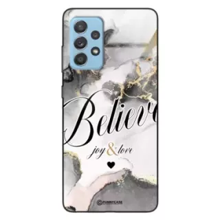 Etui Black Case Glass Marble Elegance do SAMSUNG A33 5G Marmurkowe