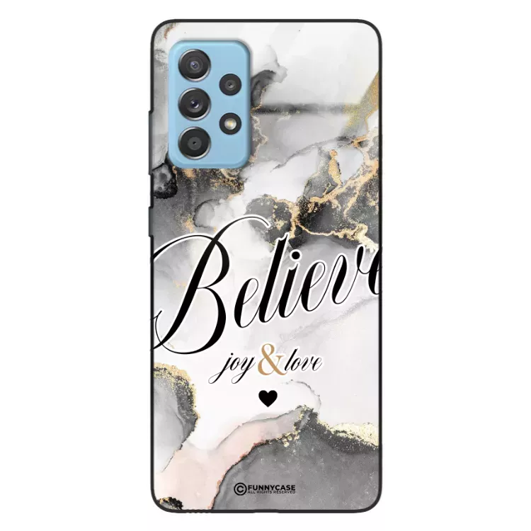 Etui Black Case Glass Marble Elegance do SAMSUNG A33 5G Marmurkowe