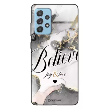 Etui Black Case Glass Marble Elegance do SAMSUNG A33 5G Marmurkowe