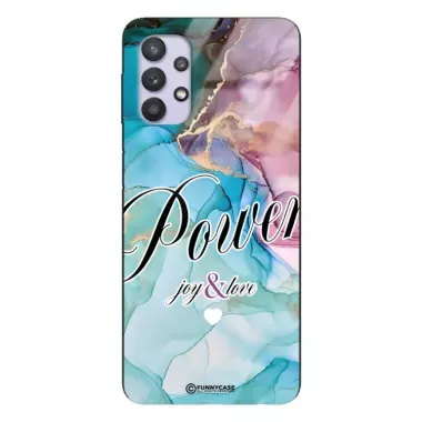 Etui Black Case Glass Marble Elegance do SAMSUNG A32 5G Marmurkowe