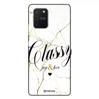 Etui Black Case Glass Marble Elegance do SAMSUNG S10 LITE Marmurkowe