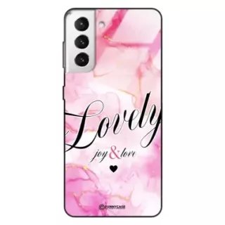 Etui Black Case Glass Marble Elegance do SAMSUNG S30 PLUS Marmurkowe