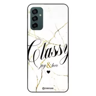 Etui Black Case Glass Marble Elegance do SAMSUNG M13 4G Marmurkowe