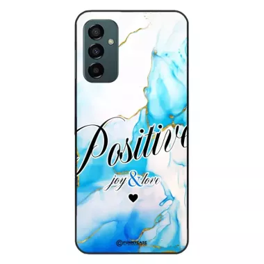 Etui Black Case Glass Marble Elegance do SAMSUNG M23 5G Marmurkowe