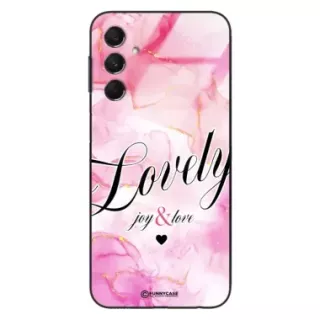 Etui Black Case Glass Marble Elegance do SAMSUNG M34 5G Marmurkowe