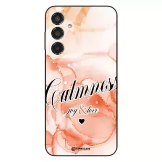 Etui Black Case Glass Marble Elegance do SAMSUNG M35 5G Marmurkowe