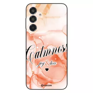 Etui Black Case Glass Marble Elegance do SAMSUNG M35 5G Marmurkowe