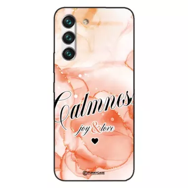 Etui Black Case Glass Marble Elegance do SAMSUNG S22 Marmurkowe